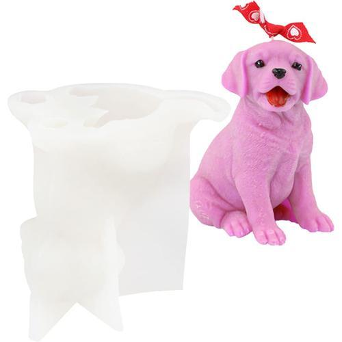 Moules à savon pour chien mignon,Moule en silicone pour bougies en ... on Productcaster.