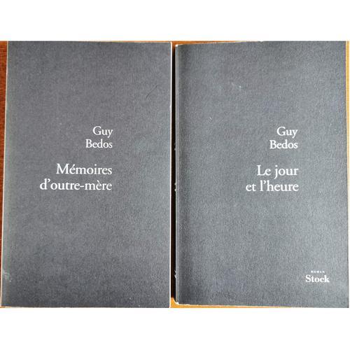 Guy Bedos, Lot 2 Livres: Mémoires D'outre-Mère + Le Jour Et L'heure... on Productcaster.