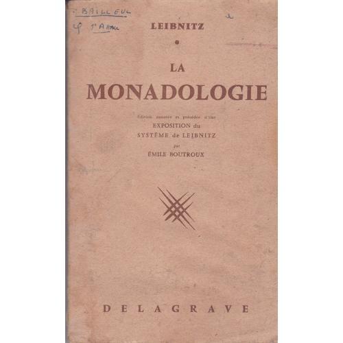 La Monadologie on Productcaster.