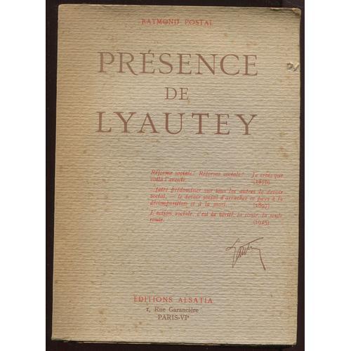 Présence De Lyautey on Productcaster.