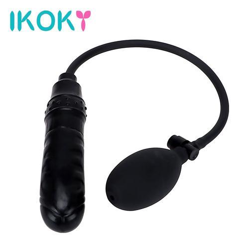 Ikoky Sex Toys Pour Femmes Godemichet Anal Plug Anal Gonflable Gode... on Productcaster.