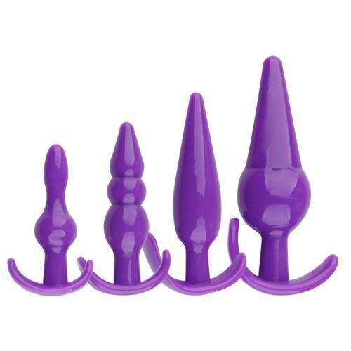 4 Pièces T Bar Base Bout À Bout Anal Plug Masseur Couple Flirtant M... on Productcaster.