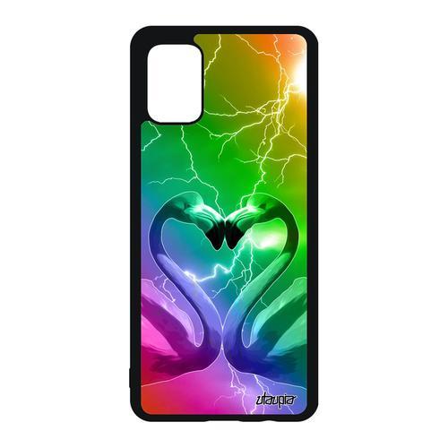 Coque Flamand Rose Pour Samsung A51 Silicone Jaune Multicolore Tpu ... on Productcaster.