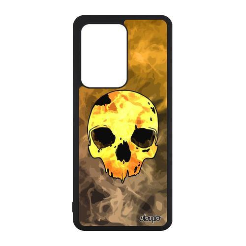 Coque Pour Galaxy S20 Ultra Silicone Tete De Mort Street Art Teleph... on Productcaster.