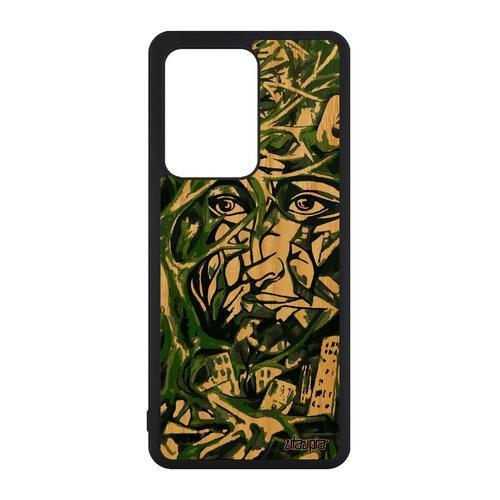 Coque Bois Silicone S20 Ultra Portrait Street Art Mobile Arbre Cade... on Productcaster.