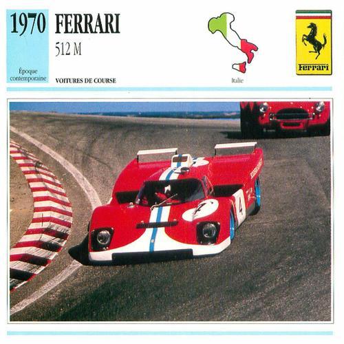 Fiche Atlas Voiture Ferrari 512m on Productcaster.