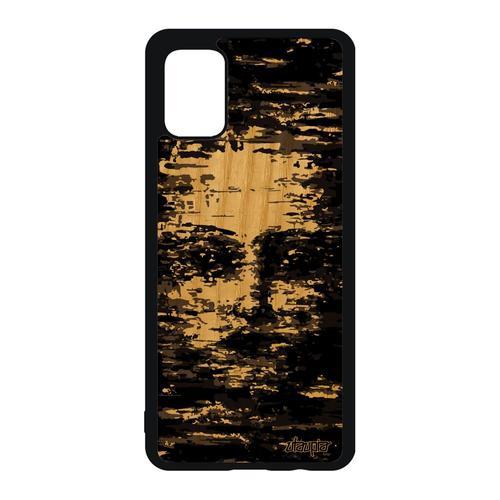 Coque Silicone Portrait Galaxy A51 En Bois Veritable Artistique Sma... on Productcaster.