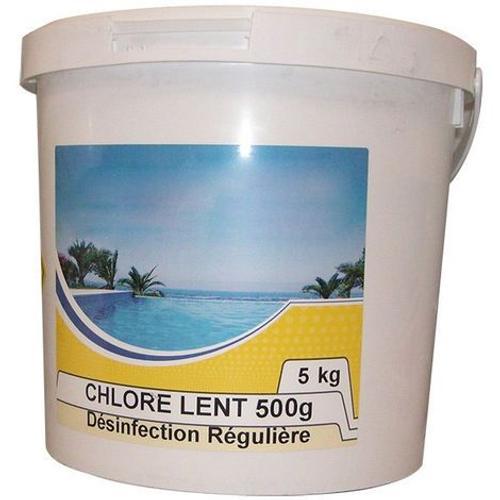 chlore lent galet de 500g 5kg - chlore lent 500 - nmp on Productcaster.