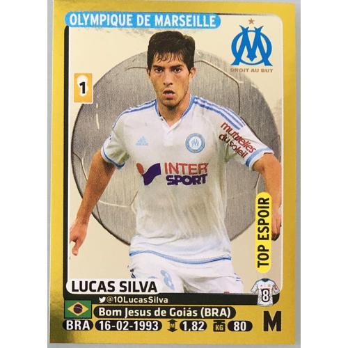 Image Panini Foot 2015 - 2016 Lucas Silva Or N° 235 Olympique De Ma... on Productcaster.