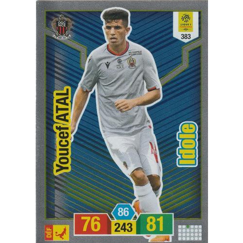 Carte Panini Foot - Adrenalyn Xl 2019 / 2020 - 383 - Youcef Atal - ... on Productcaster.