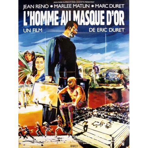 L Homme Au Masque D Or - Véritable Affiche De Cinéma Pliée - Format... on Productcaster.