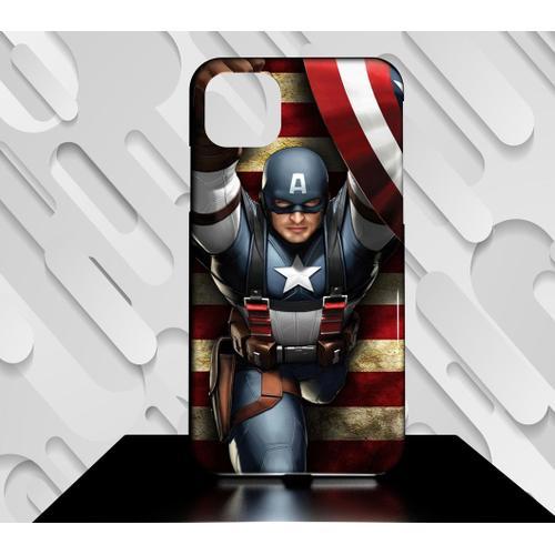 Coque Compatible Pour Iphone 11 Captain America Comics 12 on Productcaster.