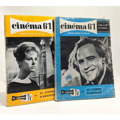 Cinéma 61 ---- N°59 Aout Sept. + N°60 Octobre --- 2 Volumes on Productcaster.