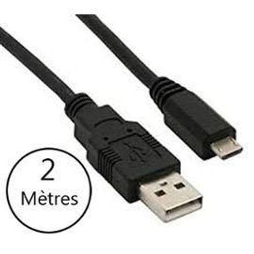 Irbis SP453 CABLE NOIR 2M QUALITE SUPERIEURE MICRO USB POUR CHARGE ... on Productcaster.