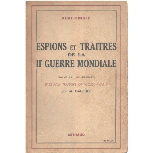 Espions Et Traites De La Ii° Guerre Mondiale on Productcaster.