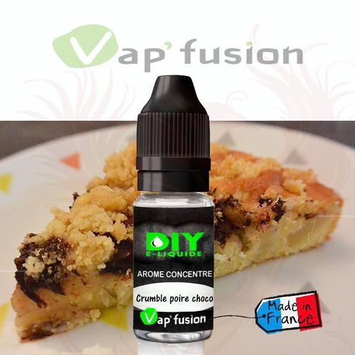 Crumble poire-choco- arôme concentré - 10ml - Diy - Vapfusion on Productcaster.