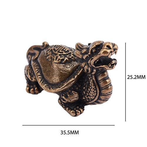 Figurine de tortue Dragon pour ornement de bureau, Sculpture Vintag... on Productcaster.