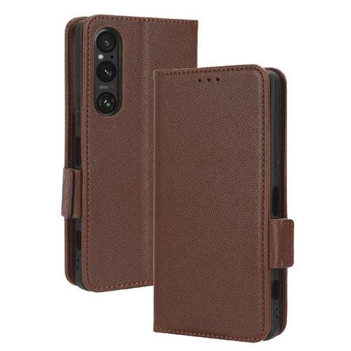 Étui Pour Sony Xperia V Magnétique Cuir Pu Boucle Latérale Titulair... on Productcaster.