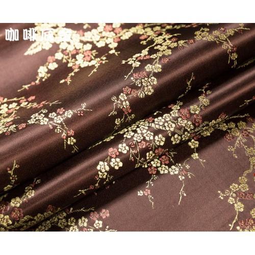 Tissu Vintage Style Chinois Brocart Satin Jacquard Tissu Pour Coudr... on Productcaster.