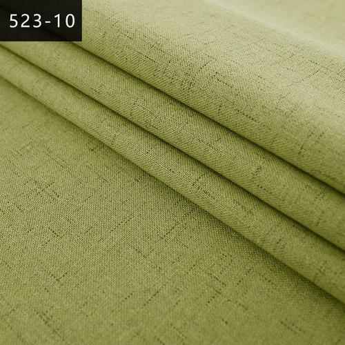 Tissus De Tissu De Rideau De Sofa De Tissu De Polyester De Lin Soli... on Productcaster.