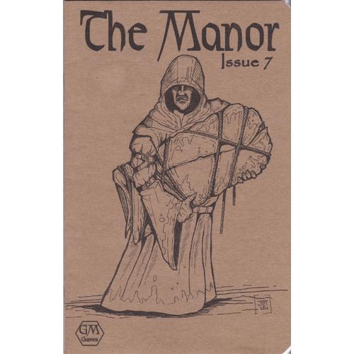 The Manor Issue 7 Fanzine Tim Shorts 2014 Illustré De Dessins En Noir on Productcaster.