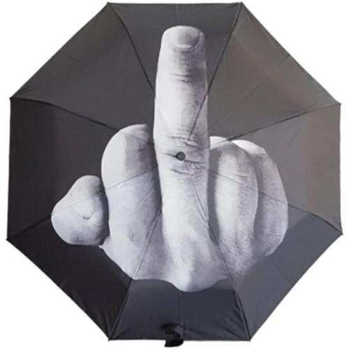 Parapluie Créatif Avec Doigt D'honneur, Parapluie Pliable Amusant A... on Productcaster.