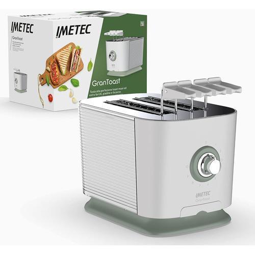 Multicolore GranToast,Grille-Pain 2 Fentes Extra-Larges et Pinces O... on Productcaster.