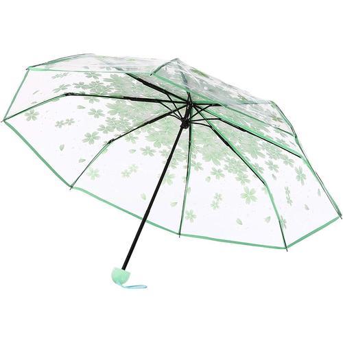 Vert Super Parapluie De Pluie Pour Femme - Coupe-Vent - Imperméable... on Productcaster.