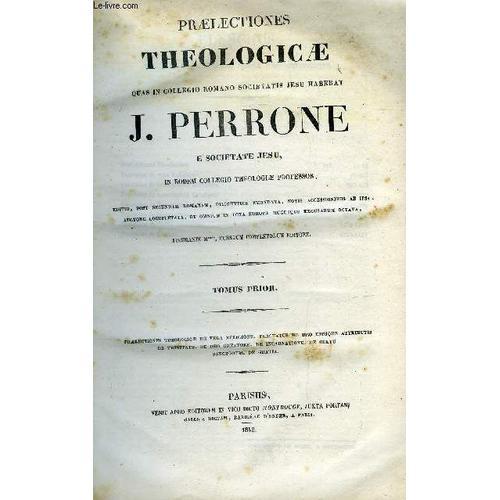 Praelectiones Theologicae Quas In Collegio Romano Societatis Jesu H... on Productcaster.