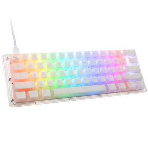 Ducky One 3 Aura White Mini Gaming Tastatur, Rgb Led - Mx-blue (us) on Productcaster.