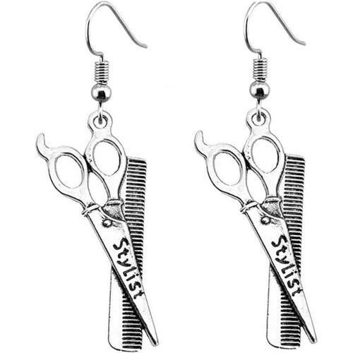 1 Paire De Boucles D'oreilles De Coiffeur Boucles D'oreilles Clip B... on Productcaster.