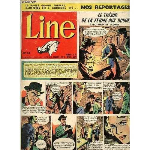 Line - N° 25 - Semaine Du 25 Août Au 1er Septembre 1955 - Anne-Mari... on Productcaster.