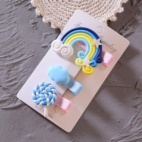 3 Pinces À Cheveux Mignonnes Pour Bébé, Barrettes De Bonbons En For... on Productcaster.