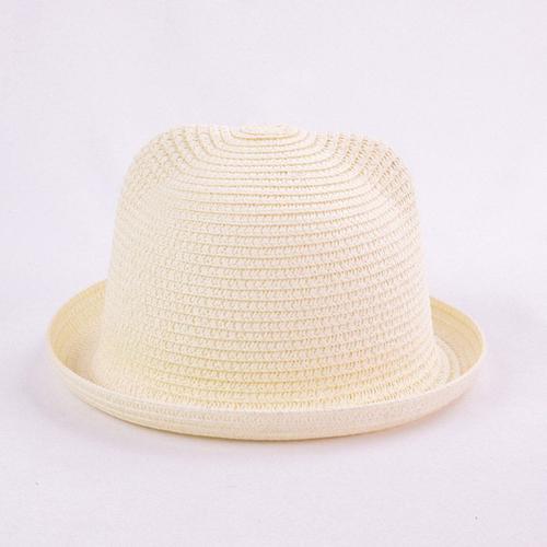 Chapeau De Paille Pour Enfants, Mignon, À Pois, Avec N?ud Papillon,... on Productcaster.