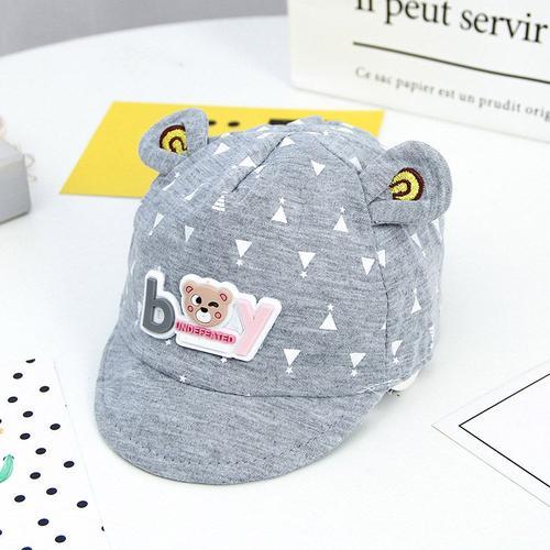 Casquette De Baseball Pour Bébé, Avec Oreilles, En Coton, Ajustable... on Productcaster.