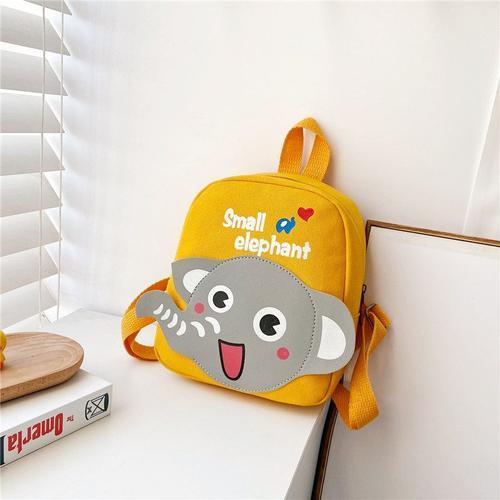 Sac à dos mignon de dessin animé d'éléphant pour bébé, cartable... on Productcaster.