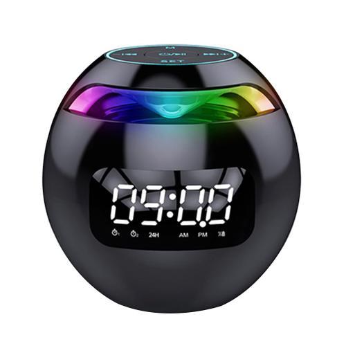 Mini Haut-Parleur Bluetooth 5.0 Avec Alarme Numérique Led, Lecteur ... on Productcaster.