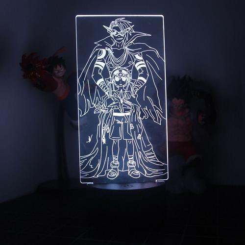 Lampe Led 3d Tianyuan Toppa Gurren Lagann, Lampe De Chevet, Veilleu... on Productcaster.