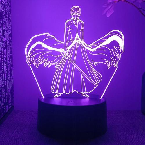 Lampe De Chevet Avec Personnage De Dessin Animé Kurosaki Ichigo, La... on Productcaster.