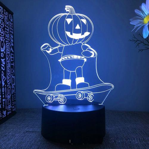 Petite Lampe De Chevet Adaptée À Halloween, Veilleuse Af17201 on Productcaster.