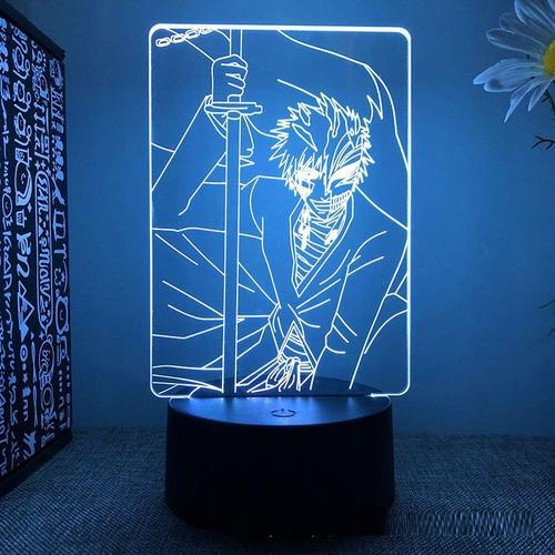 Lampe Led 3d Adaptée Au Blanchiment Des Personnages D'anime, Lampe ... on Productcaster.