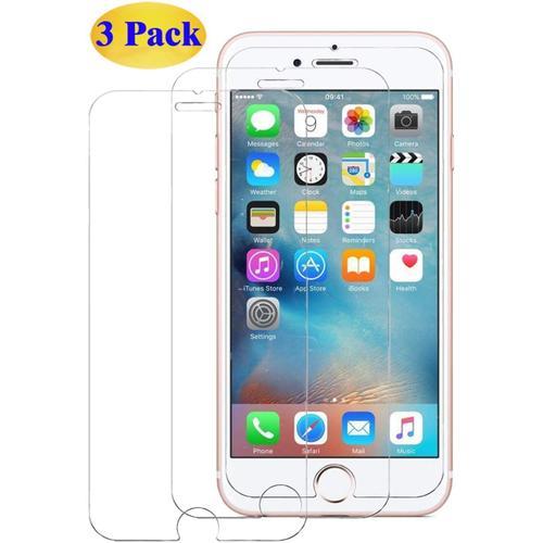 Pack 3 Verre Trempé Pour Iphone 6 Et Iphone 6s , Vitre Protection É... on Productcaster.