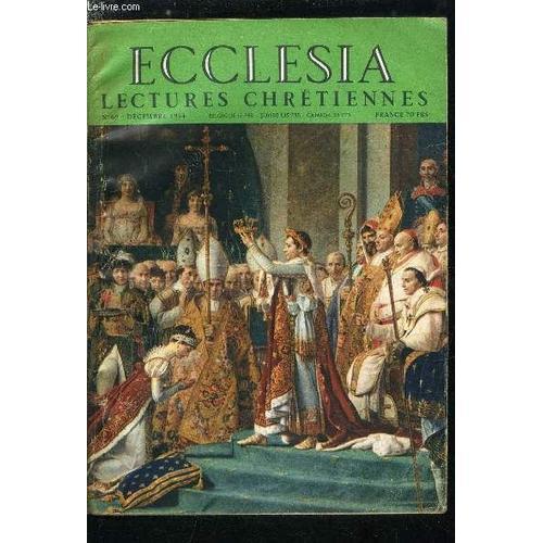 Ecclesia, Lectures Chrétiennes N° 69 - Il Y A Cent Cinquante Ans, N... on Productcaster.