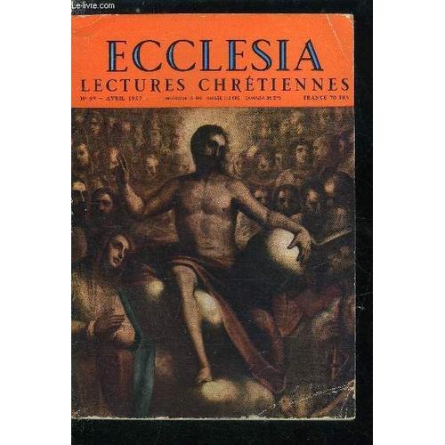 Ecclesia, Lectures Chrétiennes N° 97 - La Jeunesse De Saint Jean Ch... on Productcaster.