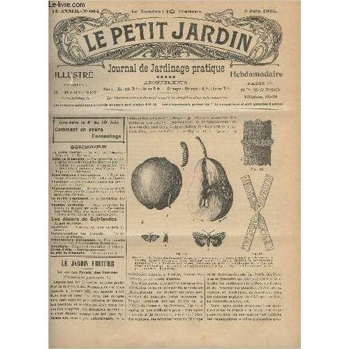 Le Petit Jardin Illustre N° 604 - 3 Juin 1905 - Le Ver (Ou Pyrale) ... on Productcaster.