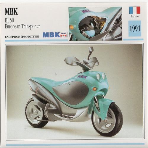 Fiche Moto Passion Mbk Et 50 European Transporter on Productcaster.