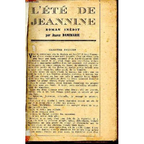 L Été De Jeannine Supplément Au N° 1-4 Du Petit Écho De La Mode Du ... on Productcaster.