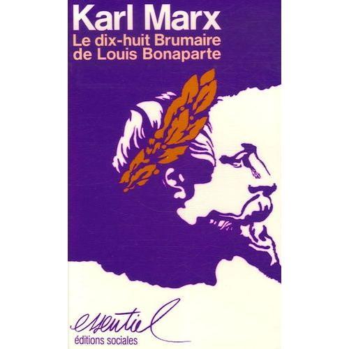 Le Dix-Huit Brumaire De Louis Bonaparte on Productcaster.