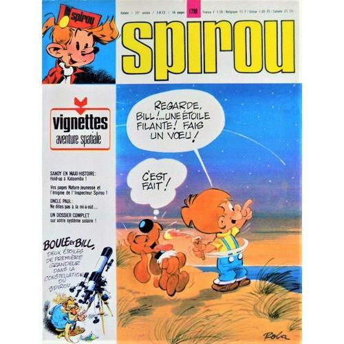 Spirou N° 1790 ( Hebdomadaire ## 3 Août 1972 ) : Un Dossier Complet... on Productcaster.