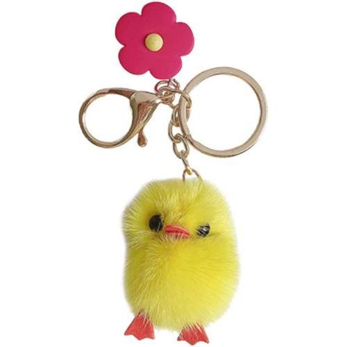 Porte-Clés de Pâques en Peluche Poussin Jouets Charmes Porte-clés a... on Productcaster.